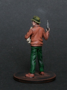 Monterey Jack painted model from FFG Mansions of Madness, cthulhu mythos
